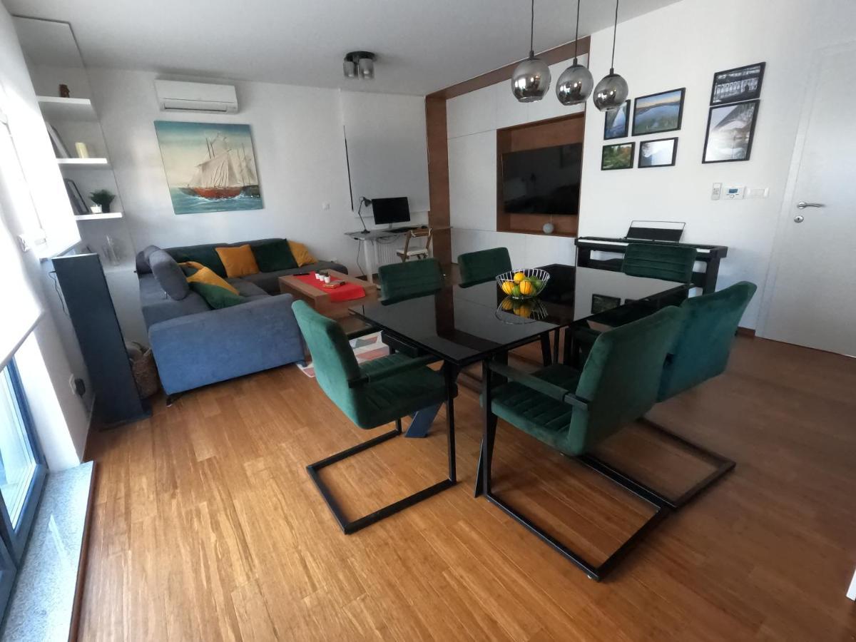 Modern 4-Star Luxury Apt - Wfh Ready, Free Parking Zagreb Exterior foto
